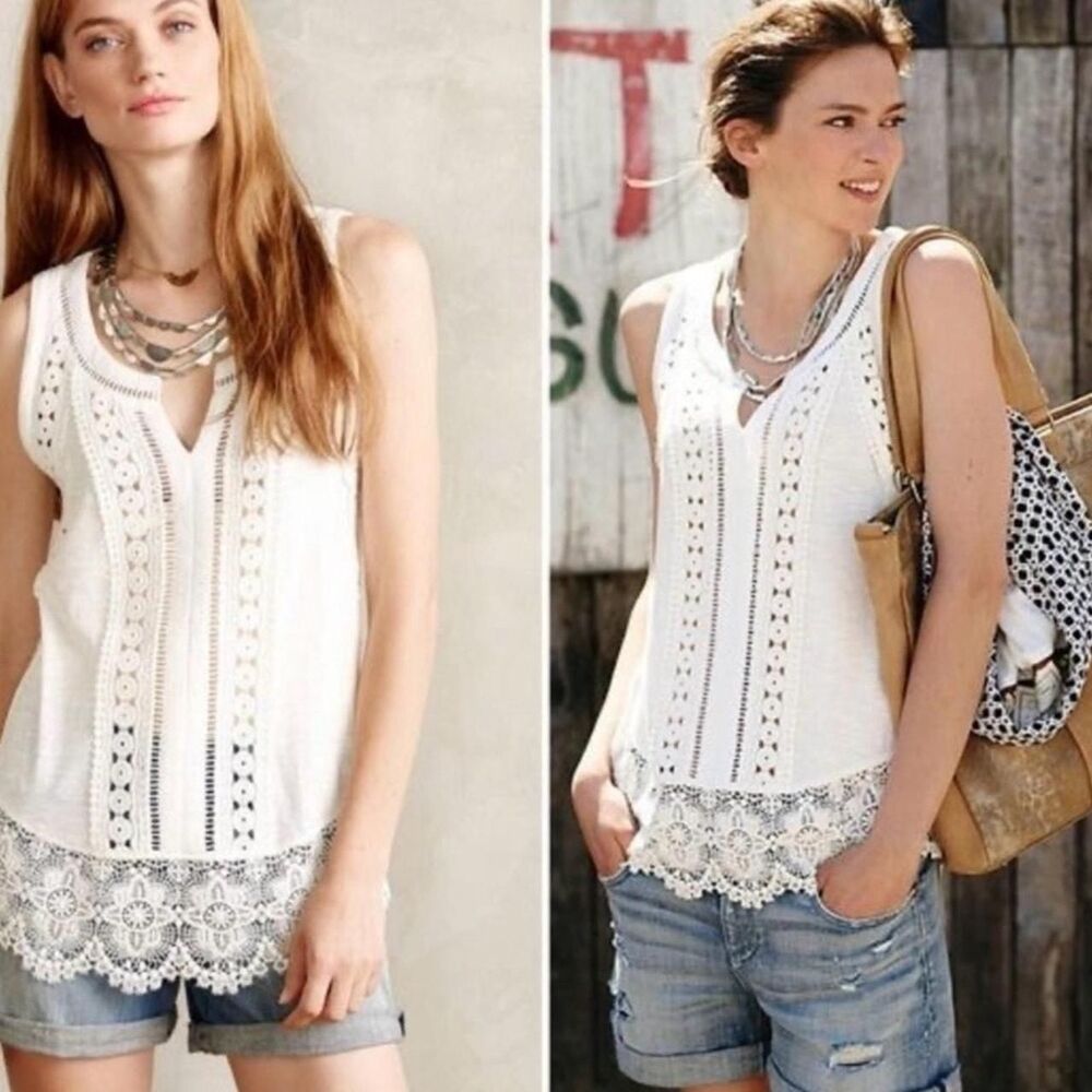 Meadow-rue Women's White Blouse